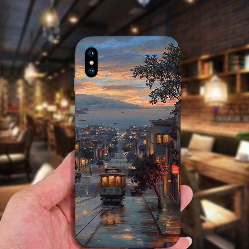 Exclusive Silicone printing phone case — Silica gel — Size IPhone12pro — Side View