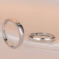 Exclusive Simple And Fashionable Rings For Men And Women — Man — Front View