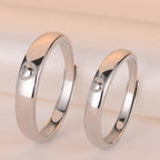 Exclusive Simple And Fashionable Rings For Men And Women — Man — Back View