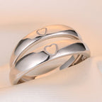 Exclusive Simple And Fashionable Rings For Men And Women — Man — Top View