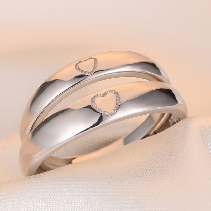 Exclusive Simple And Fashionable Rings For Men And Women — Man — Top View