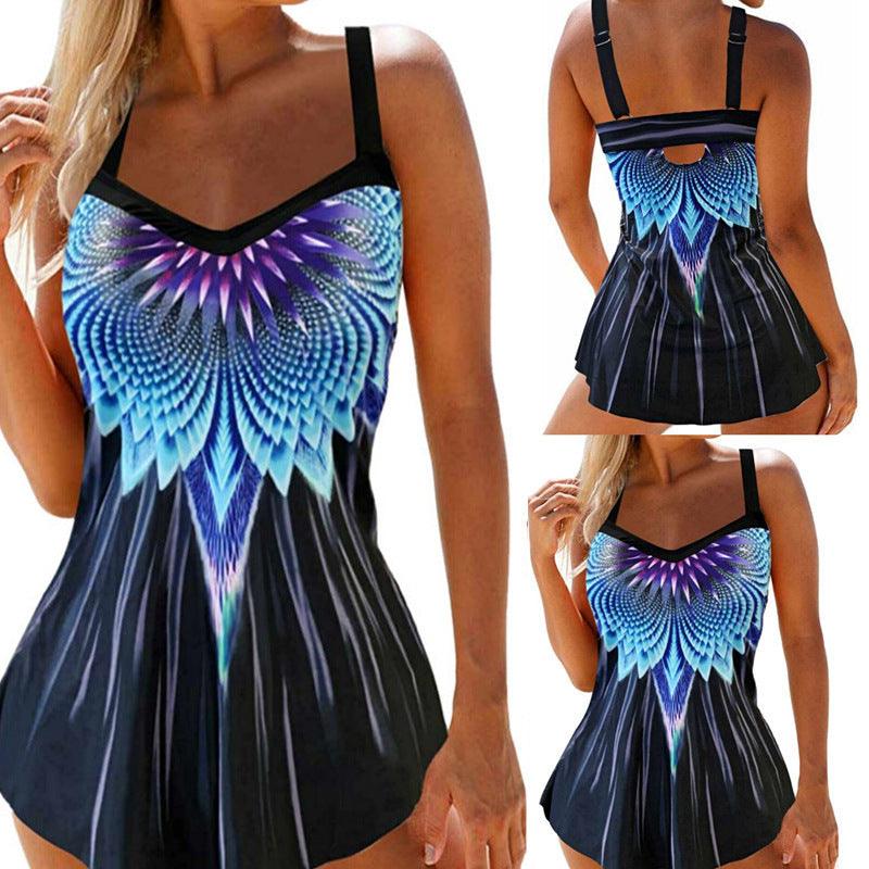 Exclusive Stylish Polyester Women's Swimwear — Picture Color — Size 2XL — Lifestyle View