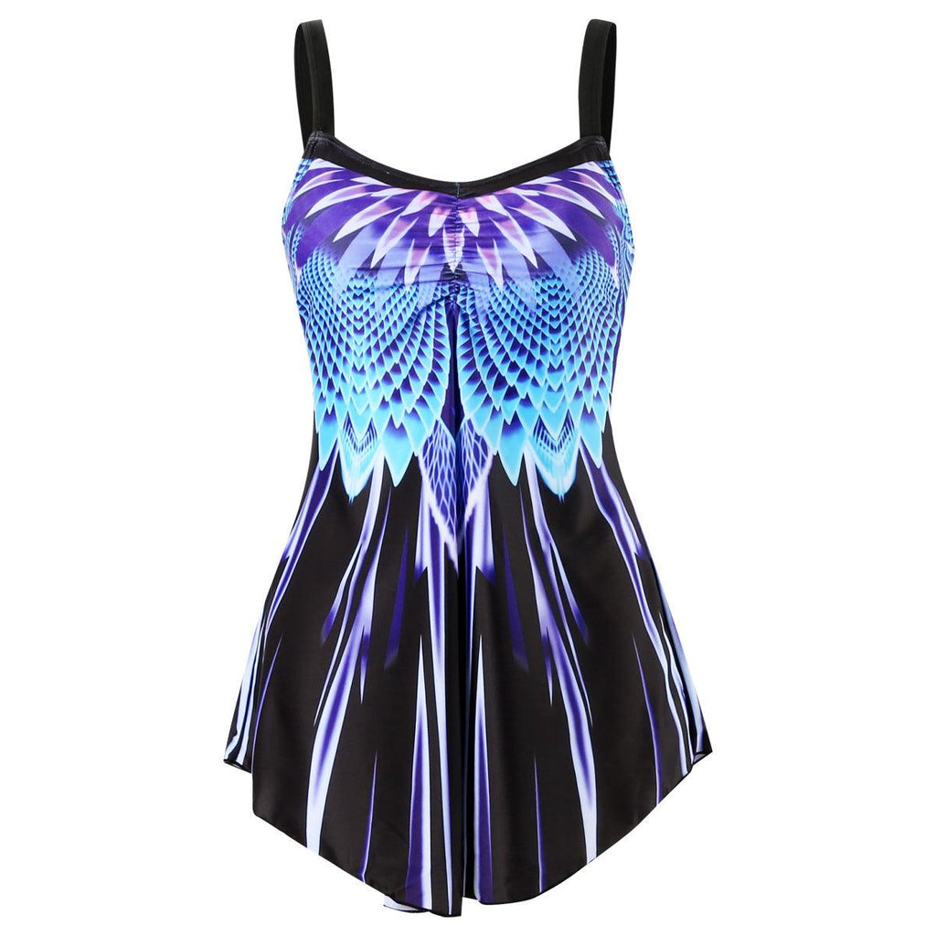 Exclusive Stylish Polyester Women's Swimwear — Picture Color — Size 2XL — Alternate View 8