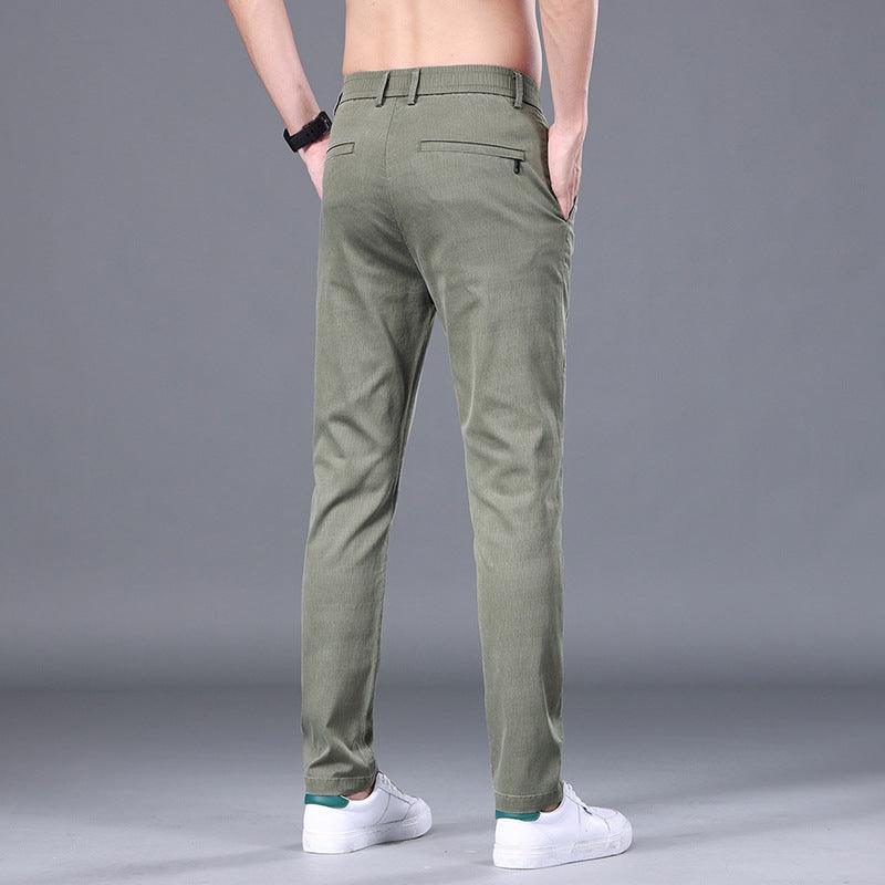 Exclusive Slim Fit Skinny Pants — Army Green — Size 28 — Alternate View 10