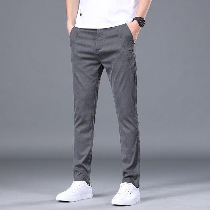 Exclusive Slim Fit Skinny Pants — Army Green — Size 28 — Alternate View 8