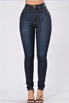 Exclusive Slim Pencil Pants — Deep blue — Size 2XL — Alternate View 10