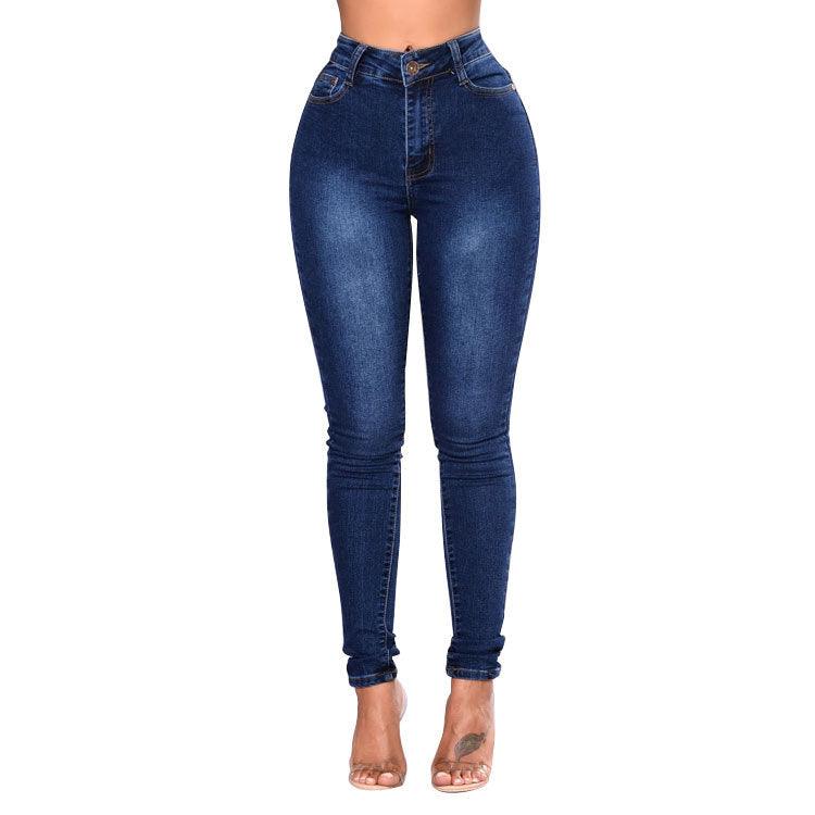 Exclusive Slim Pencil Pants — Deep blue — Size 2XL — Alternate View 9
