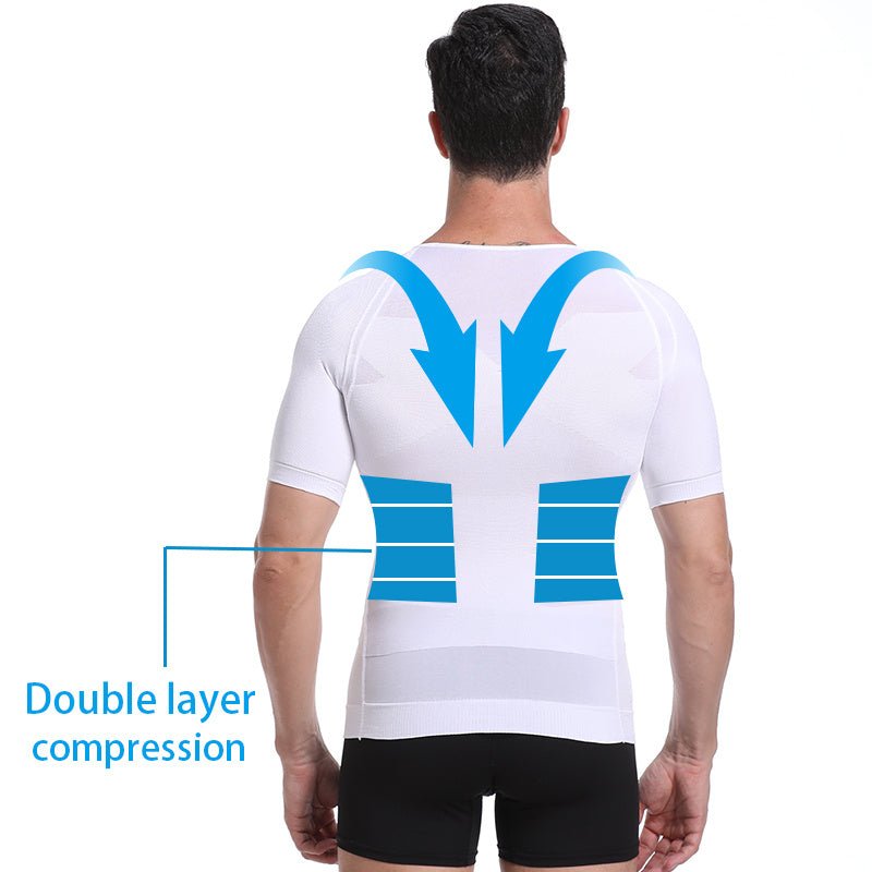 Exclusive Slimming Body Shaper — White — Size M — Detail View