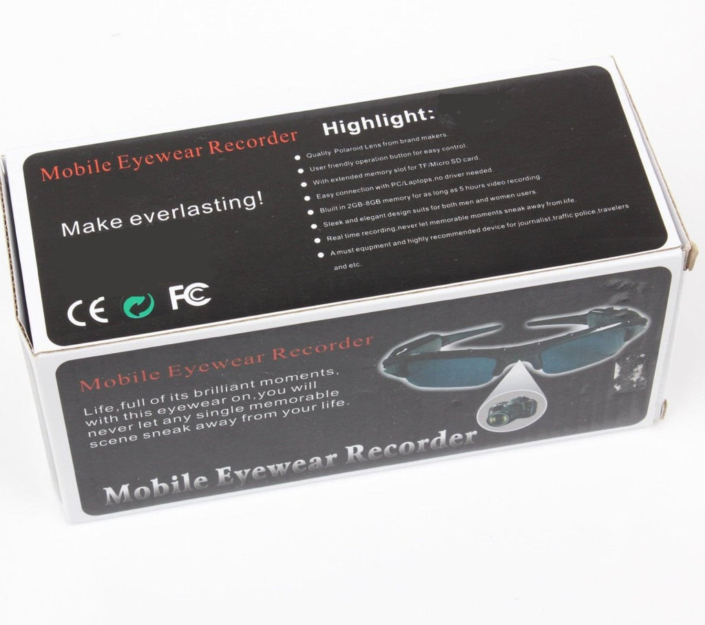 Exclusive Smart Digital Glasses — Black — Lifestyle View