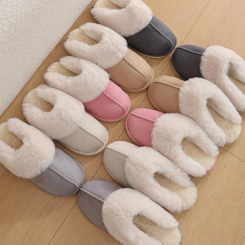 Exclusive Soft Lined Cotton Shoes | Warm Non-Slip House Slippers — Brown — Size 36or37 — Alternate View 8