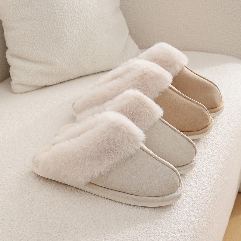 Exclusive Soft Lined Cotton Shoes | Warm Non-Slip House Slippers — Brown — Size 36or37 — Alternate View 9