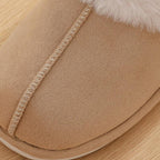Exclusive Soft Lined Cotton Shoes | Warm Non-Slip House Slippers — Brown — Size 36or37 — Alternate View 17