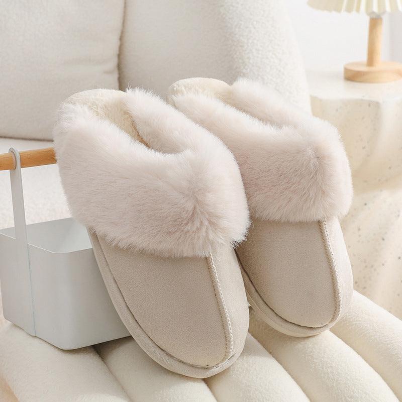 Exclusive Soft Lined Cotton Shoes | Warm Non-Slip House Slippers — Brown — Size 36or37 — Alternate View 15