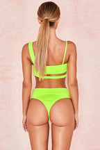 Exclusive Solid color ladies swimwear — Black — Size L — Alternate View 10