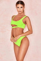 Exclusive Solid color ladies swimwear — Black — Size L — Alternate View 13