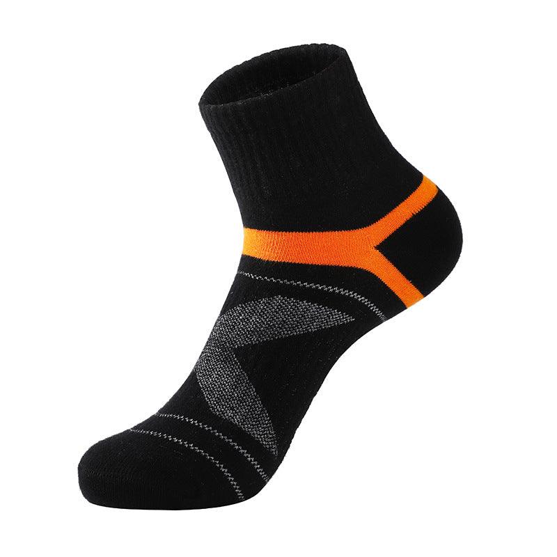 Exclusive Sports socks basketball socks — Black 3pcs — Size One size — Top View