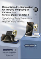 Exclusive Stand Foldable Charging Station — White — Size IPhone — Alternate View 7