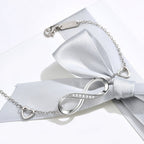 Exclusive 8 Bracelet Female Silver Jewelry — Silver — Back View