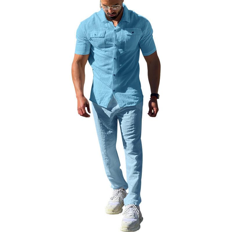 Exclusive Summer Men's Shirt Collection Set — Black — Size 2XL — Alternate View 8