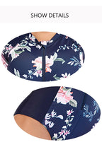Exclusive One-Piece Surf Suit Swimsuit | Active & Durable — Dark blue — Size L — Alternate View 10
