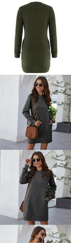 Exclusive Sweaters cardigan ladies tops — ArmyGreen — Size 3XL — Alternate View 14