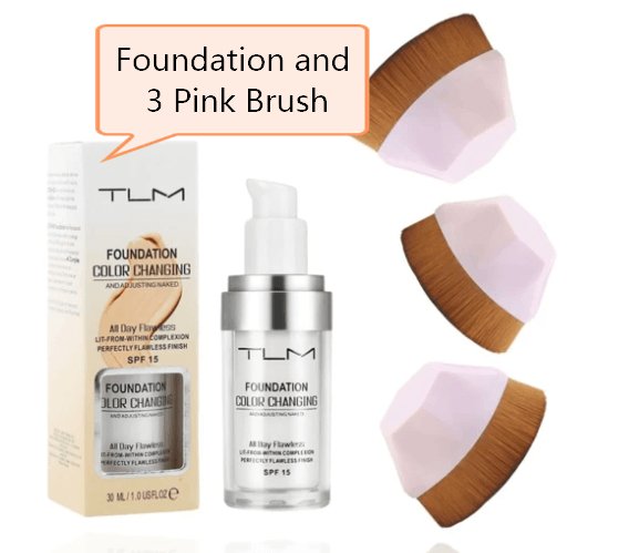 Exclusive Temperature Liquid Foundation Concealer — 1 black Brush Set — Alternate View 13