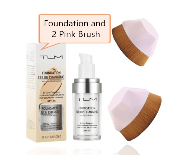Exclusive Temperature Liquid Foundation Concealer — 1 black Brush Set — Alternate View 10