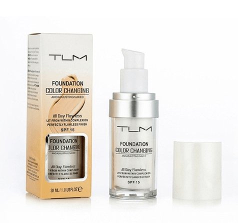 Exclusive Temperature Liquid Foundation Concealer — 1 black Brush Set — Front View