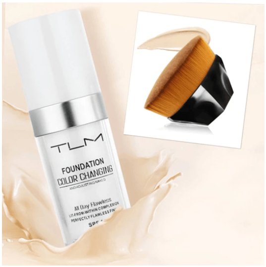Exclusive Temperature Liquid Foundation Concealer — 1 black Brush Set — Alternate View 7