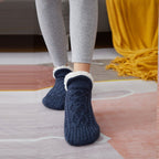Exclusive Thicken Warm Home Bedroom Socks Slippers — Apricot — Size 18to21 — Width 1pair — Alternate View 20