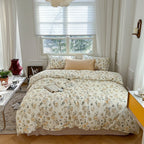 Exclusive Three Or Four Piece Set Of Small Floral Bed — 1 Style — Size 1.2m flat sheet — Alternate View 7