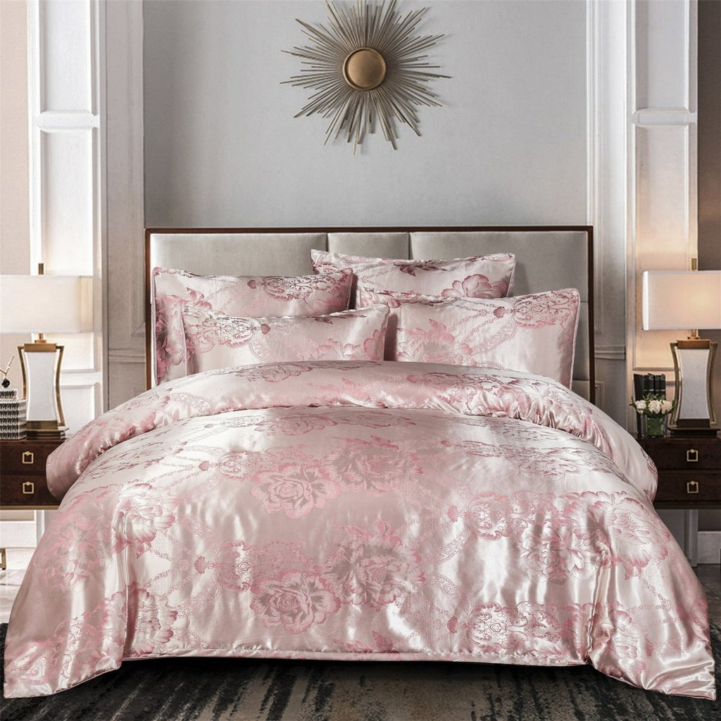 Exclusive Three-piece bedding set — Pink — Size 260X230B — Detail View
