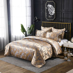 Exclusive Three-piece bedding set — Pink — Size 260X230B — Side View