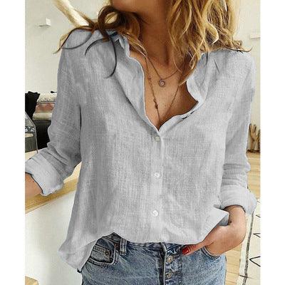 Exclusive Top Long Sleeve Shirt | Stylish & Versatile — Black — Size 3XL — Lifestyle View
