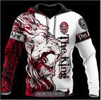 Exclusive Trendy Men’s Animal Print Sweatshirt | Bold Autumn Style — 1 Style — Size 2XL — Front View