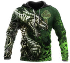 Exclusive Trendy Men’s Animal Print Sweatshirt | Bold Autumn Style — 1 Style — Size 2XL — Top View