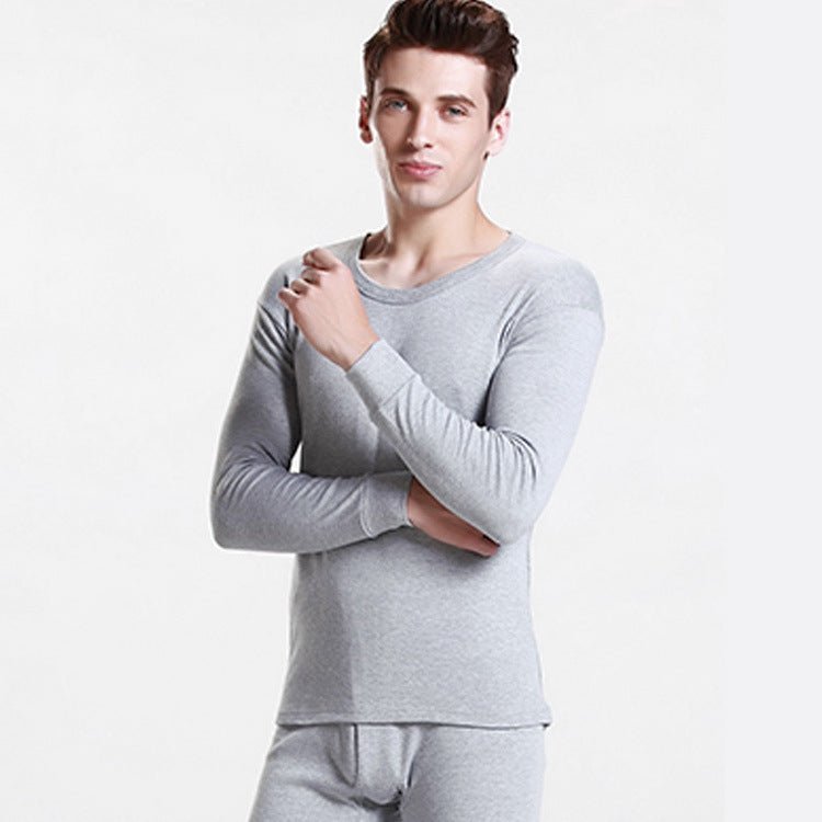 Exclusive Men's Underwear suits — Light grey — Size 3XL — Front View