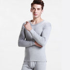 Exclusive Men's Underwear suits — Light grey — Size 3XL — Front View