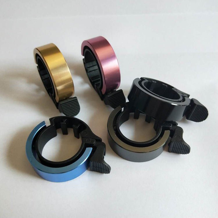 Exclusive Universal Bike Horn Ring Sound — S Black — Lifestyle View