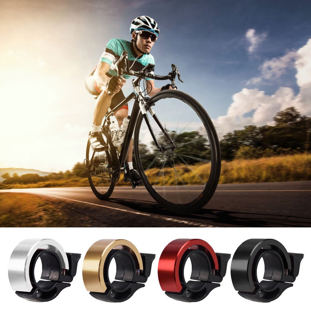 Exclusive Universal Bike Horn Ring Sound — S Black — Side View