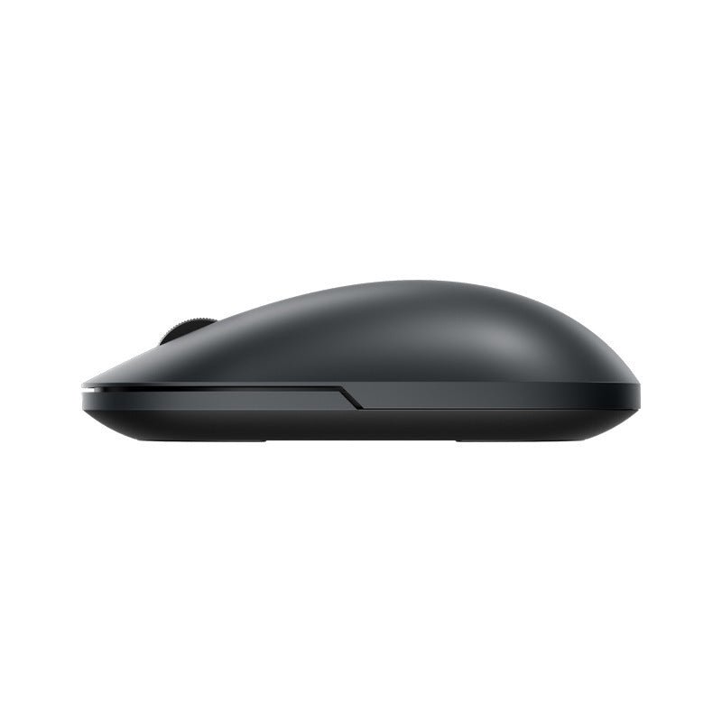 Exclusive USB wireless mouse — Grey — Back View