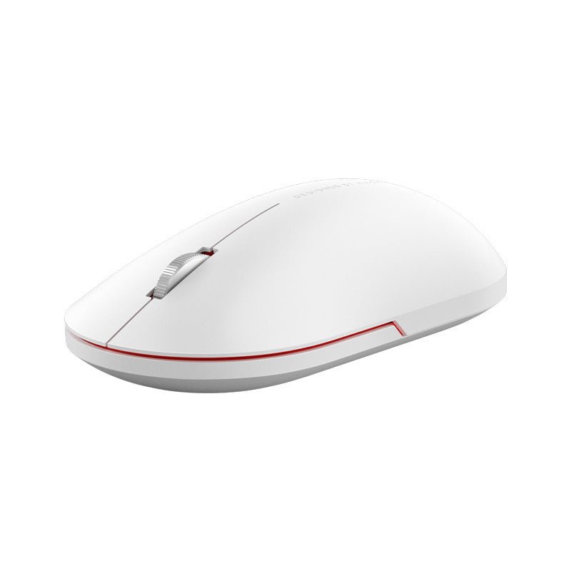 Exclusive USB wireless mouse — Grey — Side View