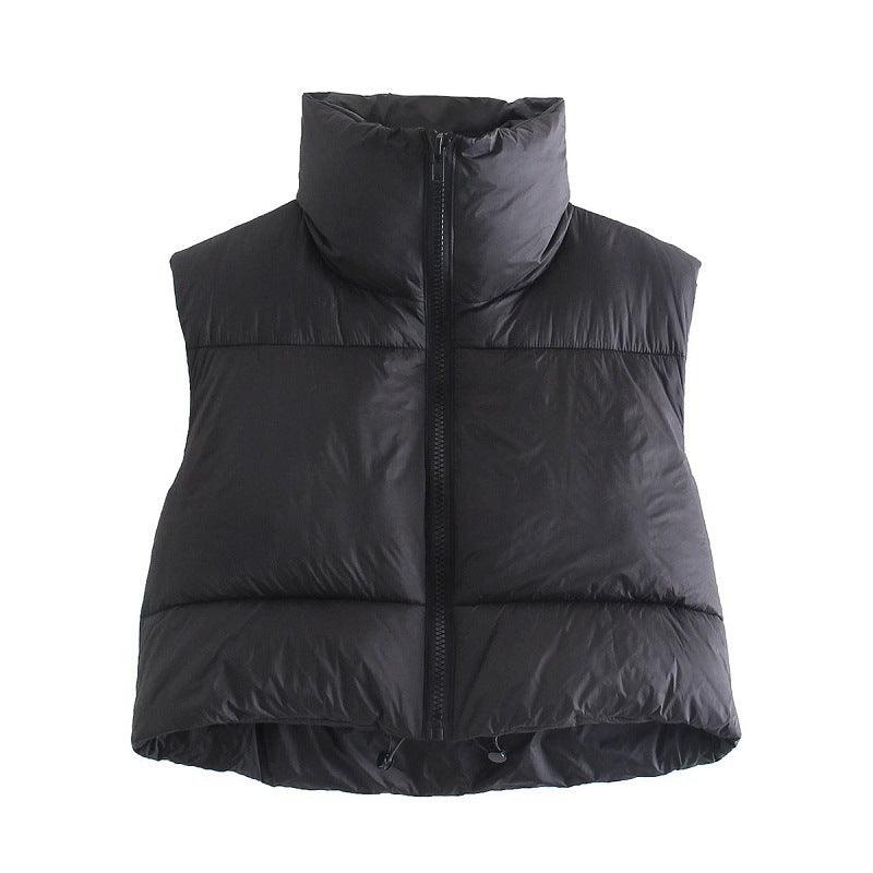 Exclusive Vest Loose And Slim Solid Color Sleeveless — Army Green — Size 2XL — Alternate View 8