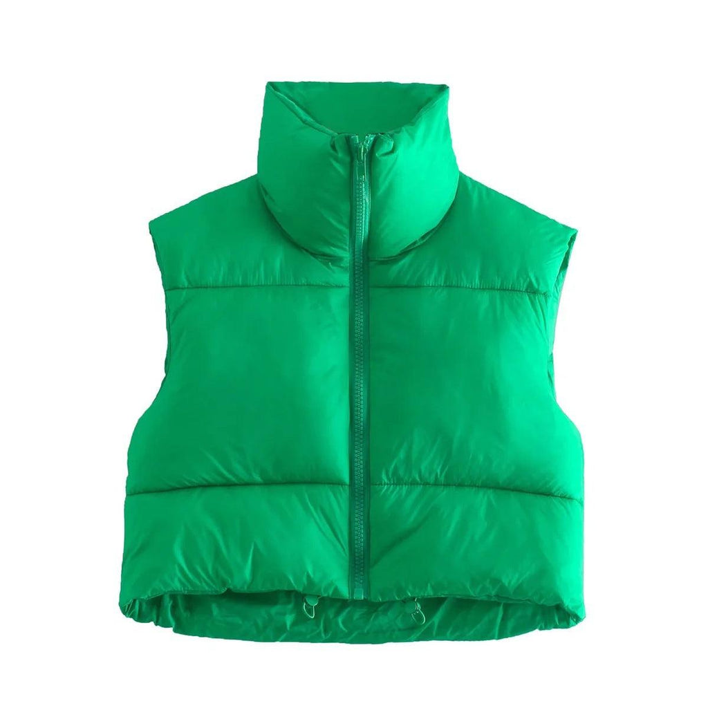 Exclusive Vest Loose And Slim Solid Color Sleeveless — Army Green — Size 2XL — Alternate View 12