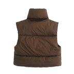Exclusive Vest Loose And Slim Solid Color Sleeveless — Army Green — Size 2XL — Alternate View 9