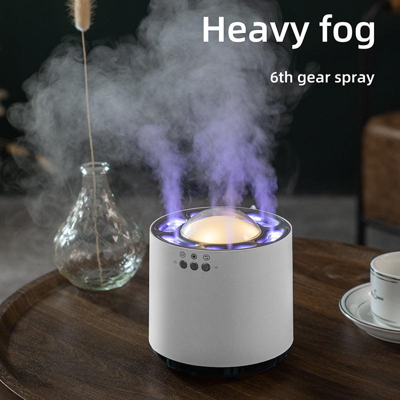 Exclusive Voice Control Colorful Led Lamp Humidifier — White — Lifestyle View