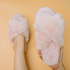 Exclusive Warm Fluffy Slippers — Beige — Size 36or37 — Alternate View 7