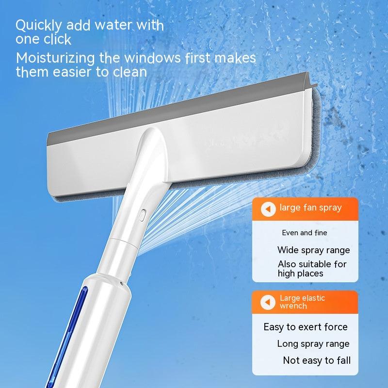 Exclusive Water Spray Glass Wiper Blade Cleaning — Upgraded Water Spray — Back View
