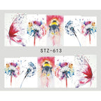 Exclusive Water Transfer Decal Sliders for Nail Art Decoration — STZ 502 — Alternate View 10