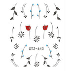 Exclusive Water Transfer Decal Sliders for Nail Art Decoration — STZ 502 — Alternate View 19